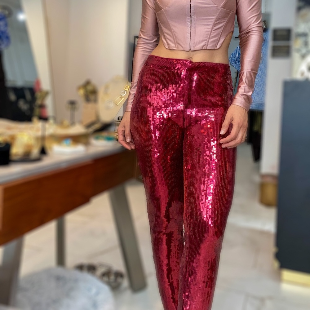 Alma Sequin Pants